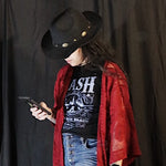 Load image into Gallery viewer, Lace Embroidered Kimono - Lisa Lassi
