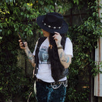 Load image into Gallery viewer, Black Western Hat
