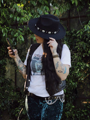 Load image into Gallery viewer, Black Western Hat
