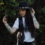 Load image into Gallery viewer, Black Western Hat
