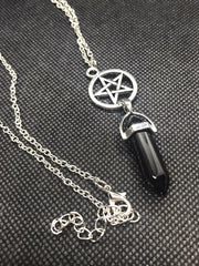 Load image into Gallery viewer, Black Crystal Necklace - Lisa Lassi
