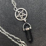 Load image into Gallery viewer, Black Crystal Necklace - Lisa Lassi
