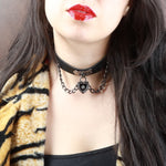 Load image into Gallery viewer, Heart Chain Choker - More Colors Available - Lisa Lassi
