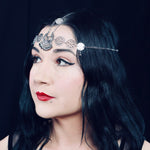 Load image into Gallery viewer, Bohemian Silver Headpiece - Lisa Lassi
