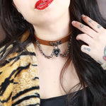 Load image into Gallery viewer, Heart Chain Choker - More Colors Available - Lisa Lassi
