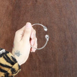 Load image into Gallery viewer, Chrome Skull Bracelet - Lisa Lassi
