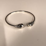 Load image into Gallery viewer, Chrome Skull Bracelet - Lisa Lassi
