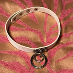 Load image into Gallery viewer, Double Ring Choker - White - Lisa Lassi
