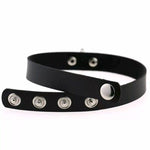 Load image into Gallery viewer, Double Ring Choker - Black - Lisa Lassi
