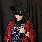 Load image into Gallery viewer, Lace Embroidered Kimono - Lisa Lassi
