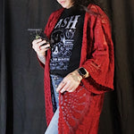 Load image into Gallery viewer, Lace Embroidered Kimono - Lisa Lassi
