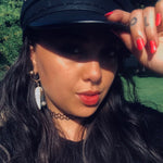 Load image into Gallery viewer, Faux Crescent Bone Earrings
