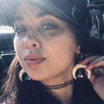 Load image into Gallery viewer, Faux Crescent Bone Earrings
