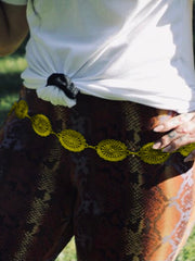 Load image into Gallery viewer, Simple Gold Concho Belt
