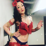 Load image into Gallery viewer, Showgirl Blyre Embroidered Iron On Patch - Lisa Lassi
