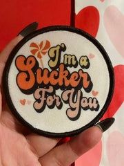 Load image into Gallery viewer, I&#39;m a Sucker for You patch
