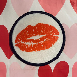 Lips circle patch