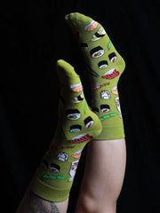 Load image into Gallery viewer, Olive Sushi Socks - Lisa Lassi
