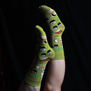 Olive Sushi Socks - Lisa Lassi