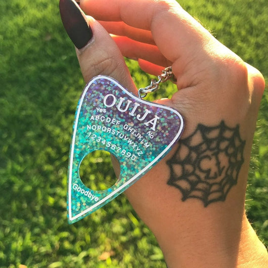 Ouija Glitter Keychain - Lisa Lassi