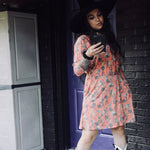 Load image into Gallery viewer, Pin-up Halloween Dress
