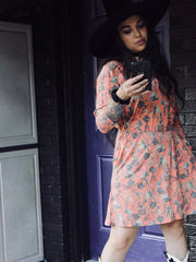 Load image into Gallery viewer, Pin-up Halloween Dress
