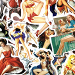 Load image into Gallery viewer, Pinup Girls Sticker Lot - Lisa Lassi
