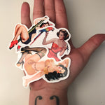 Load image into Gallery viewer, Pinup Girls Sticker Lot - Lisa Lassi
