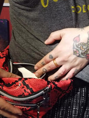 Load image into Gallery viewer, Red Snake Print GoGo Fanny Pack - Lisa Lassi
