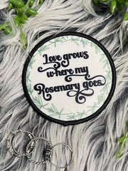 Load image into Gallery viewer, Rosemary circle patch
