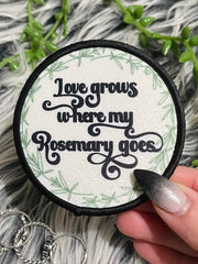 Load image into Gallery viewer, Rosemary circle patch
