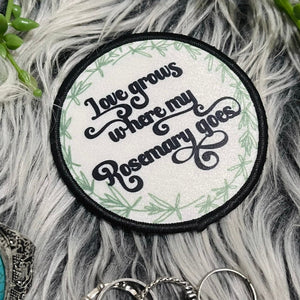 Rosemary circle patch