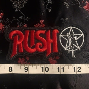 Rush Embroidered Iron On Patch - Lisa Lassi