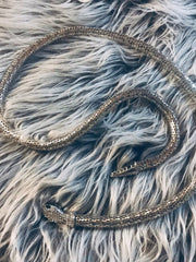 Load image into Gallery viewer, Silver Snake Necklace
