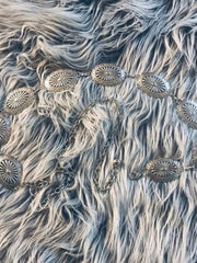 Load image into Gallery viewer, Simple Silver Concho Belt

