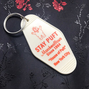 Stay Puft “House Of Puft” Key Tag - Lisa Lassi