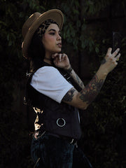 Load image into Gallery viewer, Tan Western Hat
