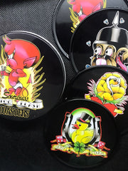 Load image into Gallery viewer, Tattoo Flash Cartoon Coasters Set - Lisa Lassi
