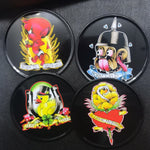 Load image into Gallery viewer, Tattoo Flash Cartoon Coasters Set - Lisa Lassi
