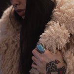 Load image into Gallery viewer, Turquoise Adjustable Ring
