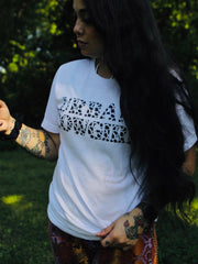 Load image into Gallery viewer, Urban Cowgirl Cow Print Tee
