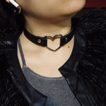Load image into Gallery viewer, Vegan Black Heart Choker - Lisa Lassi
