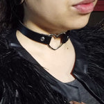 Load image into Gallery viewer, Vegan Black Heart Choker - Lisa Lassi
