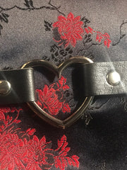 Load image into Gallery viewer, Vegan Black Heart Choker - Lisa Lassi
