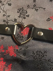 Load image into Gallery viewer, Vegan Black Heart Choker - Lisa Lassi
