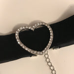 Load image into Gallery viewer, Velvet Heart Choker - Lisa Lassi
