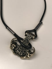 Load image into Gallery viewer, Viking Goat Hammer Wrap - Lisa Lassi
