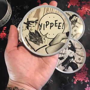 Western Pin-Up Girls Coasters Set - Lisa Lassi