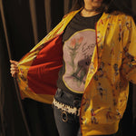 Load image into Gallery viewer, Pinup Cowgirl Bomber Jacket
