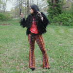 Load image into Gallery viewer, Multicolor Snake Print Flare Pants
